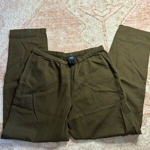 Kavu Men's Olive Green Elastic Waist Pants